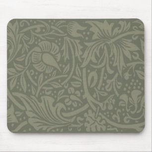 Tapis De Souris William Morris Daffodil Floral Wallpaper Motif