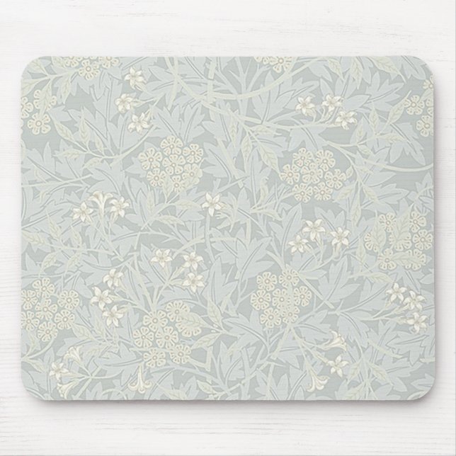 Tapis De Souris William Morris Faded Jasmine Souris Pad (Devant)