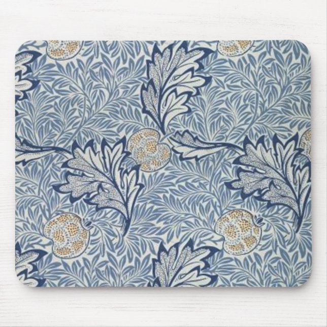 Tapis De Souris William Morris Flower Floral Design (Devant)