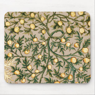 Tapis De Souris William Morris Fruit Floral Jardin Fleur Classique