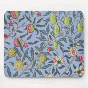 Tapis De Souris William Morris Fruit grenade bleu ornement