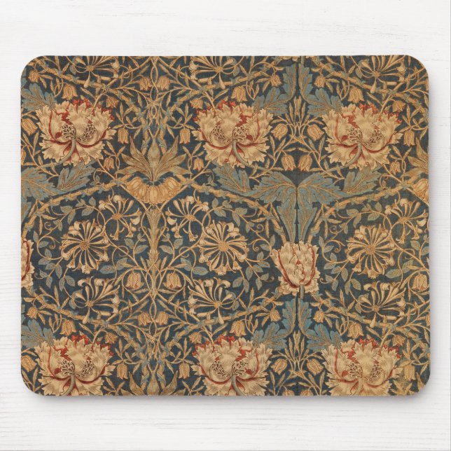 Tapis De Souris William Morris Honeysuckle Rich Wallpaper (Devant)