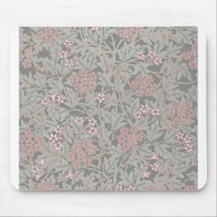 Tapis De Souris William Morris Jasmine Motif de fleurs