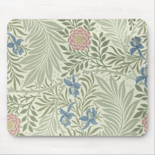 Tapis De Souris William Morris Larkspur Floral Fond d'écran Motif