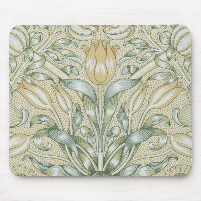 Tapis De Souris William Morris Lily et de la grenade classique (Devant)