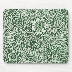 Tapis De Souris william morris marigold vert floral fleur