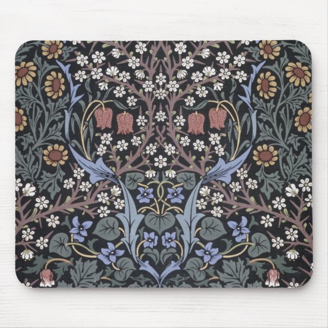 Tapis De Souris William Morris - Motif Blackthorn (Devant)