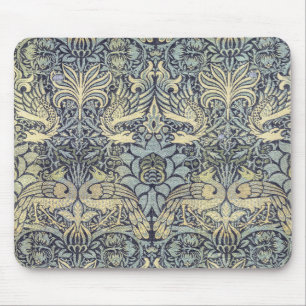 Tapis De Souris William Morris Paon et Dragon