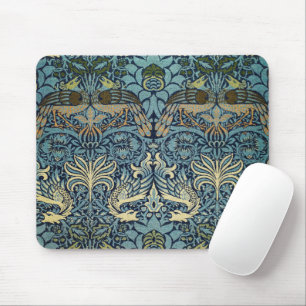 Tapis De Souris William Morris Paon et Dragon Tissé