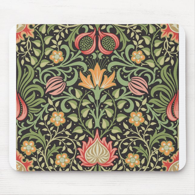 Tapis De Souris William Morris Persian Floral Antique (Devant)