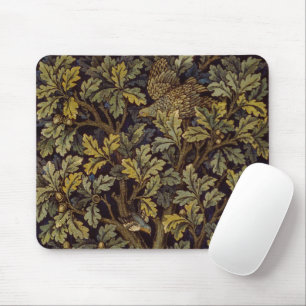 Tapis De Souris William Morris - Pheasant Bird Tree Botanical