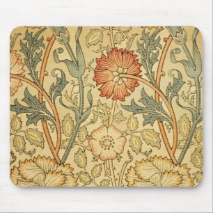 Tapis De Souris William Morris Rose Flower Fond d'écran Motif