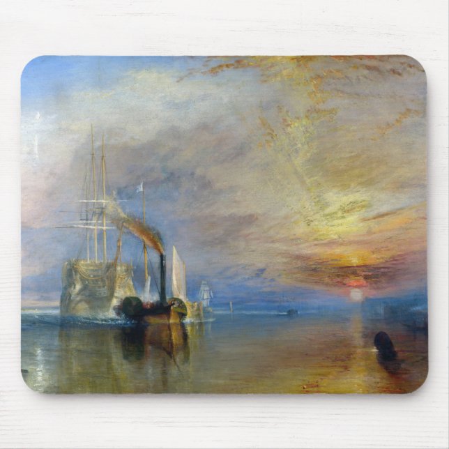 Tapis De Souris William Turner - Le Temeraire de combat (Devant)