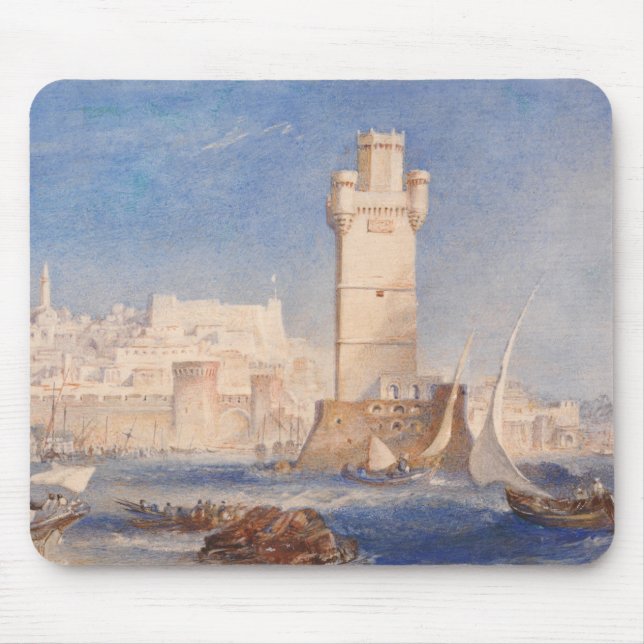 Tapis De Souris William Turner Rhodes (Devant)