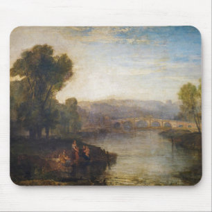 Tapis De Souris William Turner - Vue sur Richmond Hill et le pont