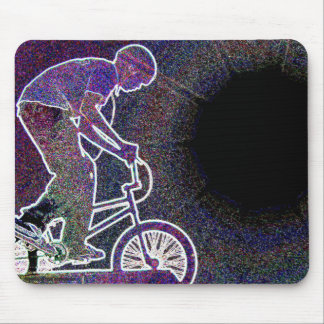 Tapis De Souris WillieBMX le bord rougeoyant