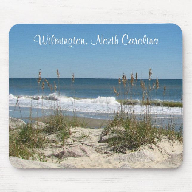 Tapis De Souris Wilmington, Carolina Nord Ocean Scene Mousepad (Devant)
