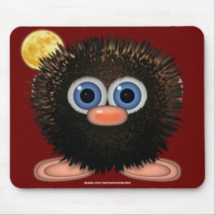 Tapis De Souris Wingle le mignon buzzy Butt & Moon, Kids Mousepad