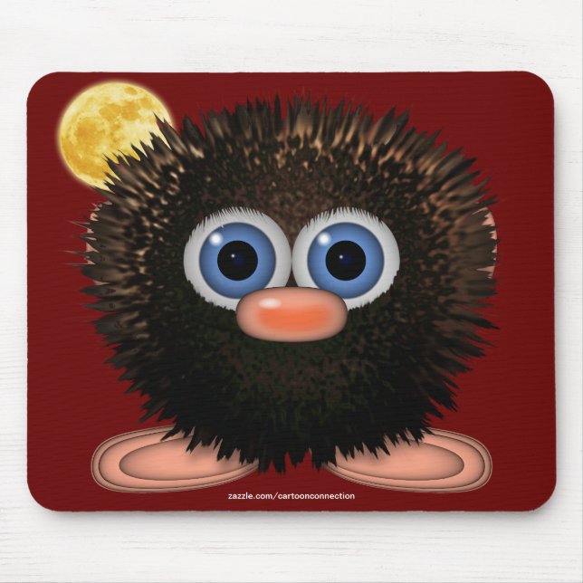 Tapis De Souris Wingle le mignon buzzy Butt & Moon, Kids Mousepad (Devant)