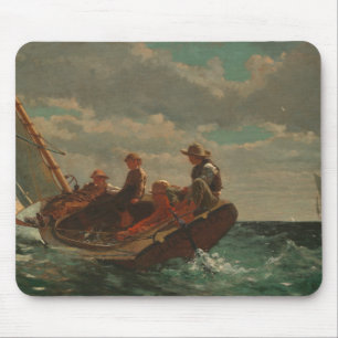 Tapis De Souris Winslow Homer - Breezing Up (Un Vent Juste)