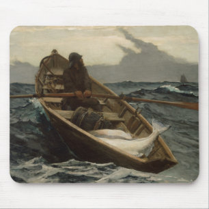 Tapis De Souris Winslow Homer - l'avertissement de brouillard