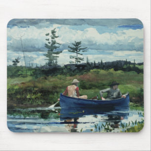 Tapis De Souris Winslow Homer - le bateau bleu
