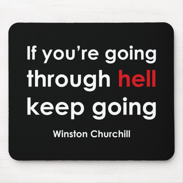 Tapis De Souris Winston Churchill (Devant)