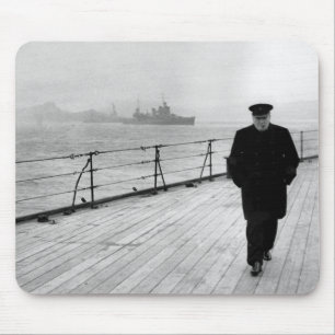 Tapis De Souris Winston Churchill en mer