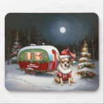 Tapis De Souris Winter Chihuahua Caravan Christmas Adventure<br><div class="desc">Laissez-vous tenter par la magie d'une nuit d'hiver enneigée alors qu'une caravane glisse gracieusement à travers le paysage illuminé par la lune. La beauté sereine de la neige scintillante et l'éclat enchanteur de la lune créent une scène captivante, promettant une aventure de Noël inoubliable remplie de chaleur, de joie et...</div>