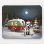 Tapis De Souris Winter Great Dane Caravan Christmas Adventure<br><div class="desc">Laissez-vous tenter par la magie d'une nuit d'hiver enneigée alors qu'une caravane glisse gracieusement à travers le paysage illuminé par la lune. La beauté sereine de la neige scintillante et l'éclat enchanteur de la lune créent une scène captivante, promettant une aventure de Noël inoubliable remplie de chaleur, de joie et...</div>