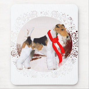 Tapis De Souris Wire Fox Terrier Hiver
