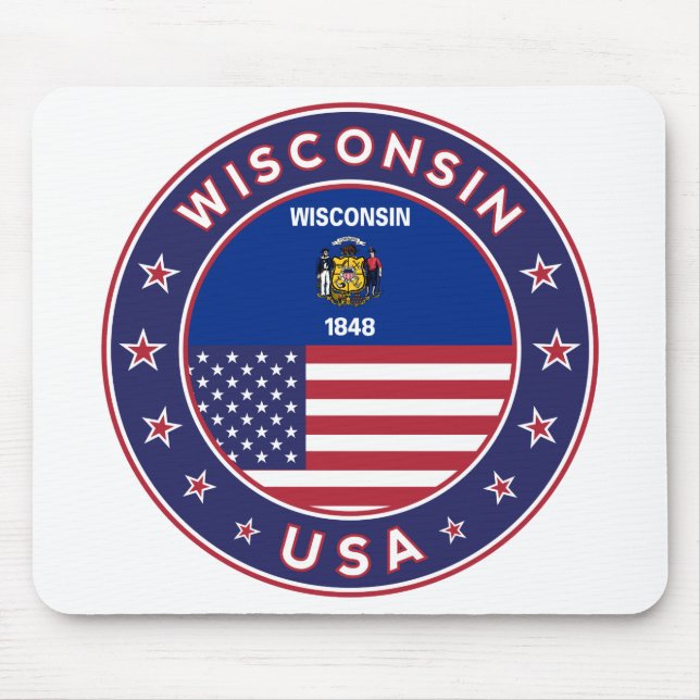 Tapis De Souris Wisconsin (Devant)