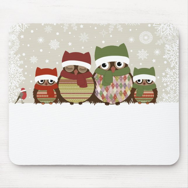 Tapis De Souris Wishes Owl (Devant)