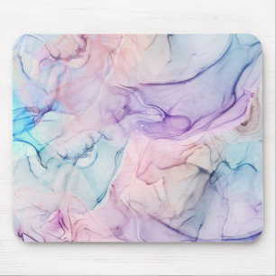 Tapis De Souris Wispy Ethereal Pastel Watercolor Inky Fantasy Glam