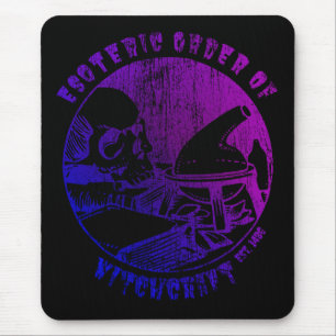 Tapis De Souris Witchcraft Magie Ordre Occulte sorcière Alchimiste