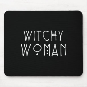 Tapis De Souris Witchy Woman Witch Wiccan Et Pagan Cadeaux Hallowe