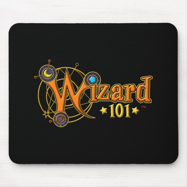 Tapis De Souris Wizard101 logo Mousepad (Devant)