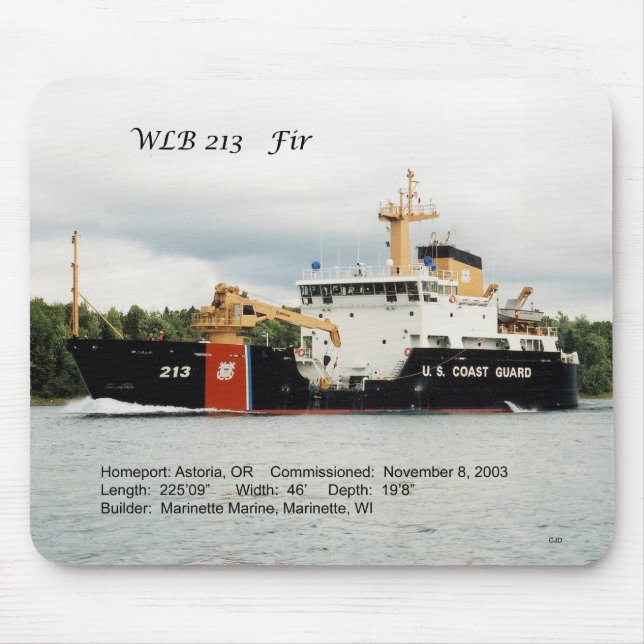 Tapis De Souris WLB 213 Fir mousepad (Devant)