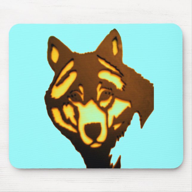Tapis De Souris Wolf 1 Mousepad (Devant)
