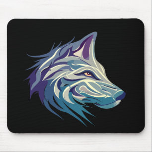 Tapis De Souris Wolf Animal Freedom World Wildlife Wonder Vector