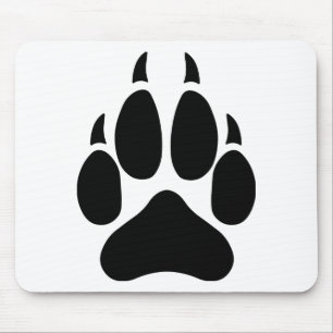Tapis De Souris Wolf Paw