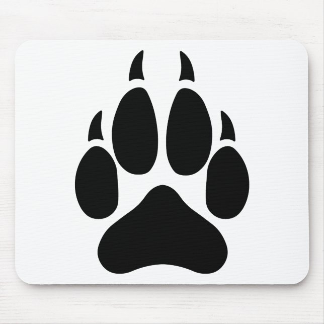 Tapis De Souris Wolf Paw (Devant)