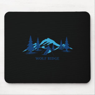 Tapis De Souris Wolf ridge station de ski en Caroline du Nord skie