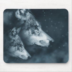 Tapis De Souris Wolf Spirit Personnalisé