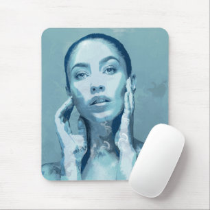 Tapis De Souris "Woman in Blue"