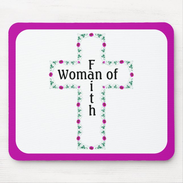 Tapis De Souris Woman of faith (Devant)