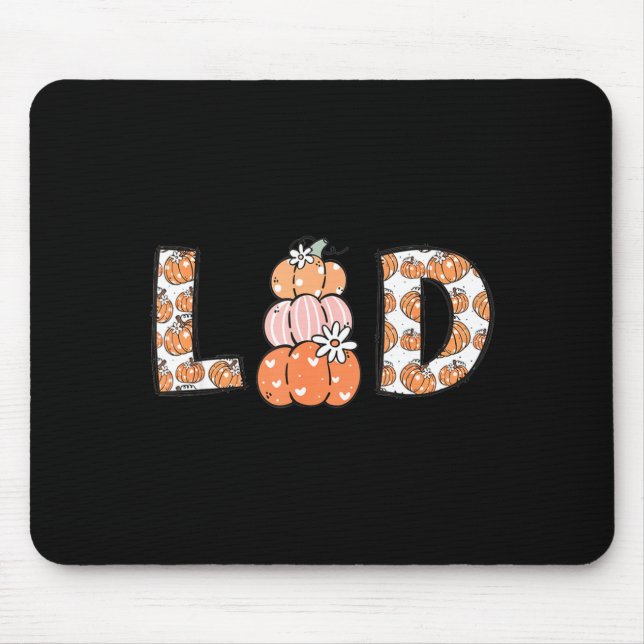 Tapis De Souris Women Labor And Delivery Nurse Fall Pumpkins Thank (Devant)