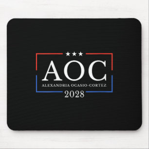 Tapis De Souris Womens Aoc For President 2028 Simple Sign For Wome