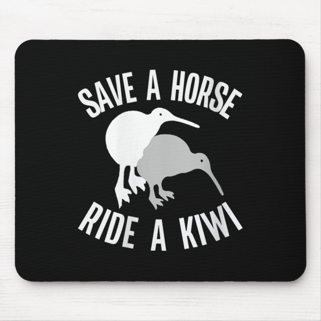 Tapis De Souris Womens Funny New Zealand Kiwi Meme Quote Save A Ho (Devant)