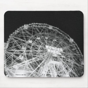 Tapis De Souris Wonder Wheel at Night Mousepad